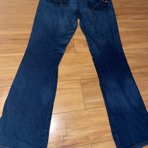 New Wide leg Blue jeans - Picture 3 of 6